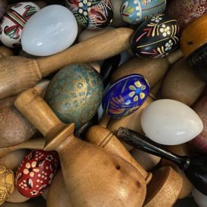 Category image: Visible mending - an assortment of darning eggs